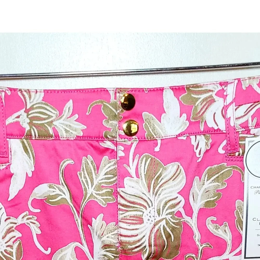 Charter Club Pink Floral Skort - NWT, Size 12, Golftini Style with Pockets - Picture 3 of 7